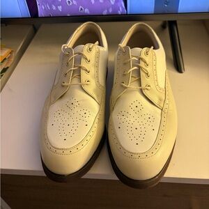 FootJoy Cream Men's Oxfords